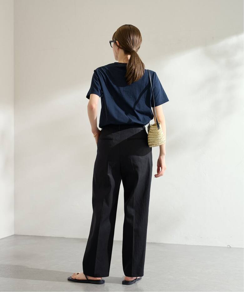 コットンツイルタックパンツ（スラックス）｜FRAMeWORK（フレーム  