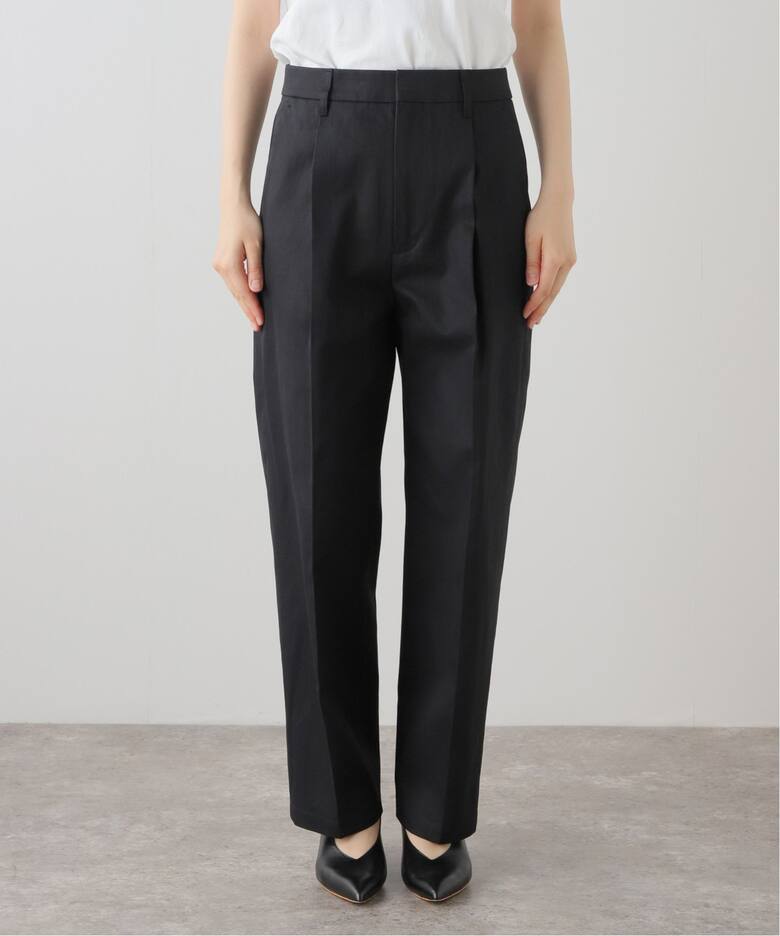 コットンツイルタックパンツ（スラックス）｜FRAMeWORK（フレーム  