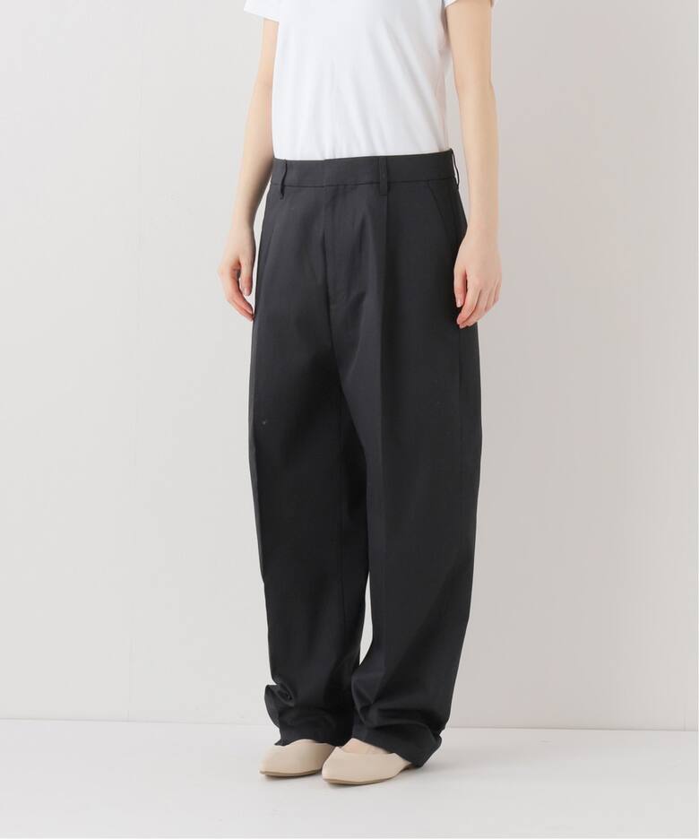 コットンツイルタックパンツ（スラックス）｜FRAMeWORK（フレーム  