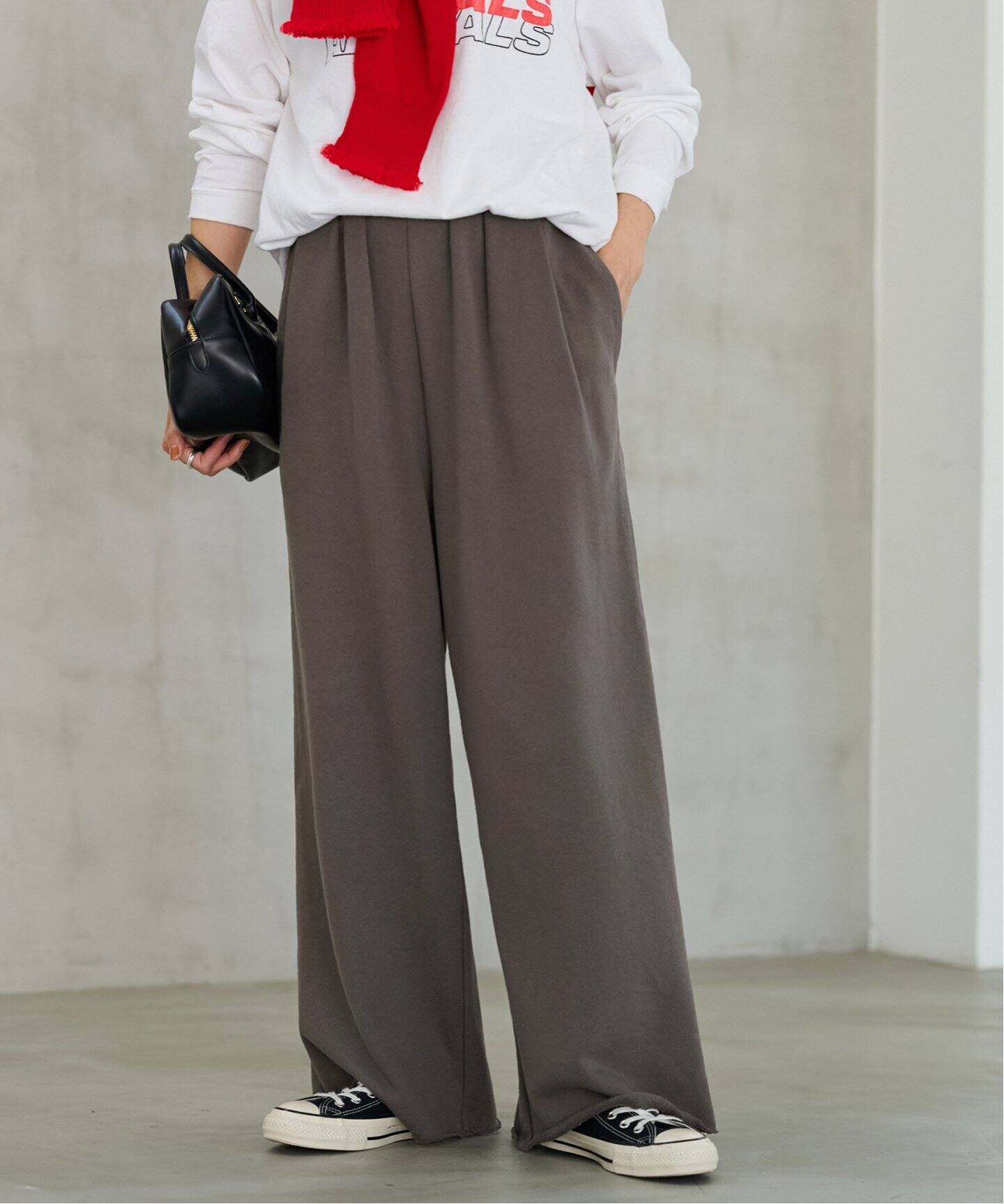 スエットワイドパンツ（スウェットパンツ）｜FRAMeWORK（フレーム