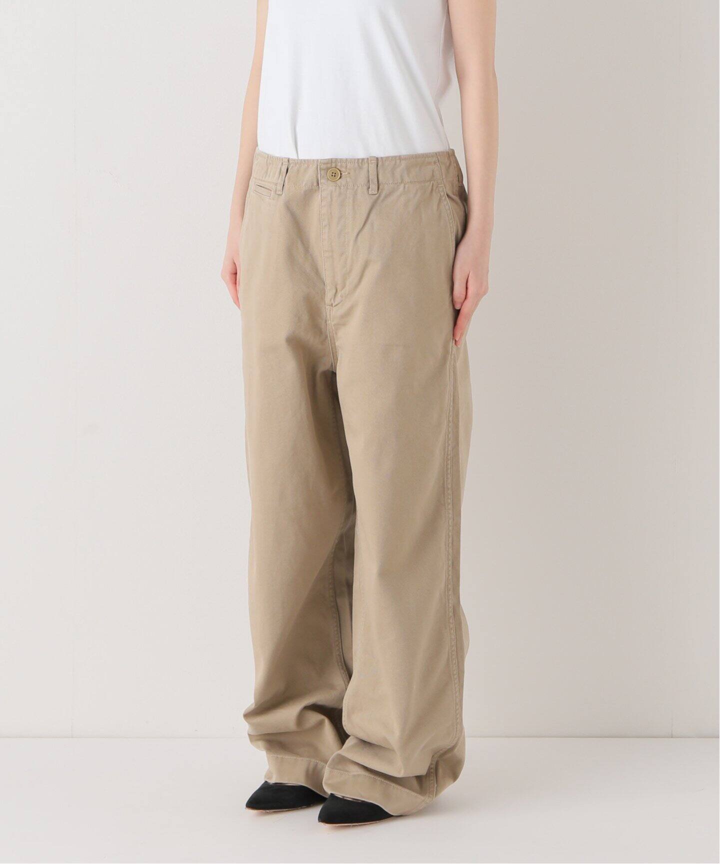 OVER SIZED CHINO パンツ（チノパンツ）｜FRAMeWORK（フレームワーク 