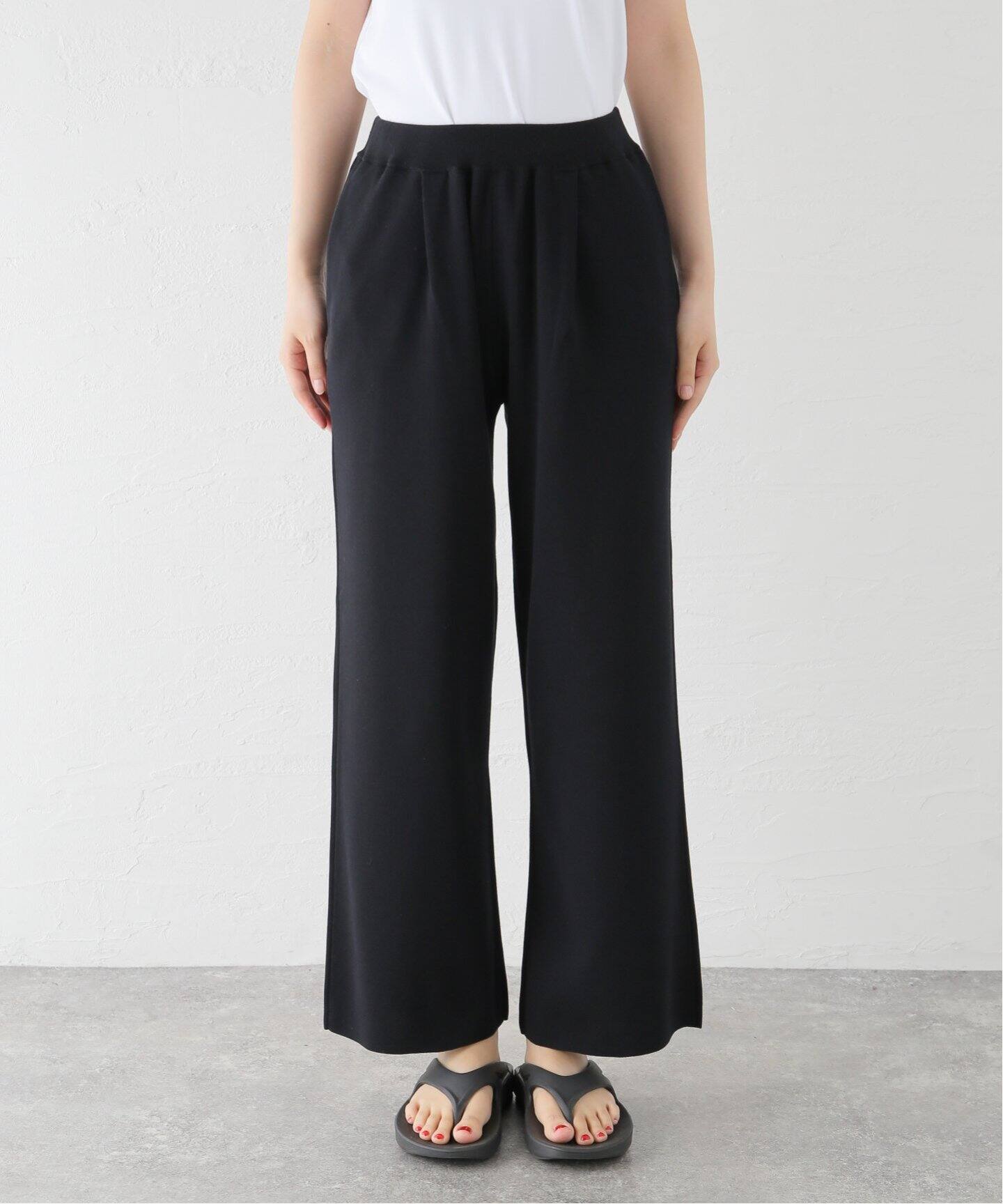 ハイツイストコットンタックパンツ（その他パンツ）｜FRAMeWORK  