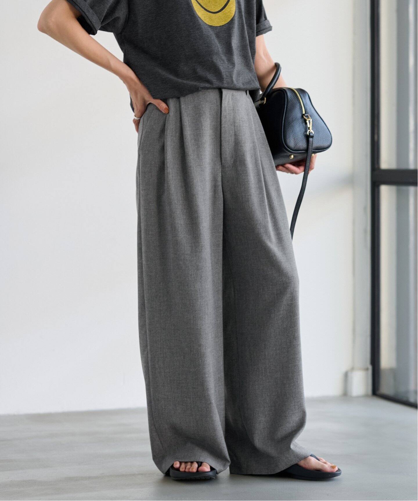 トロタックワイドパンツ（スラックス）｜FRAMeWORK（フレームワーク  