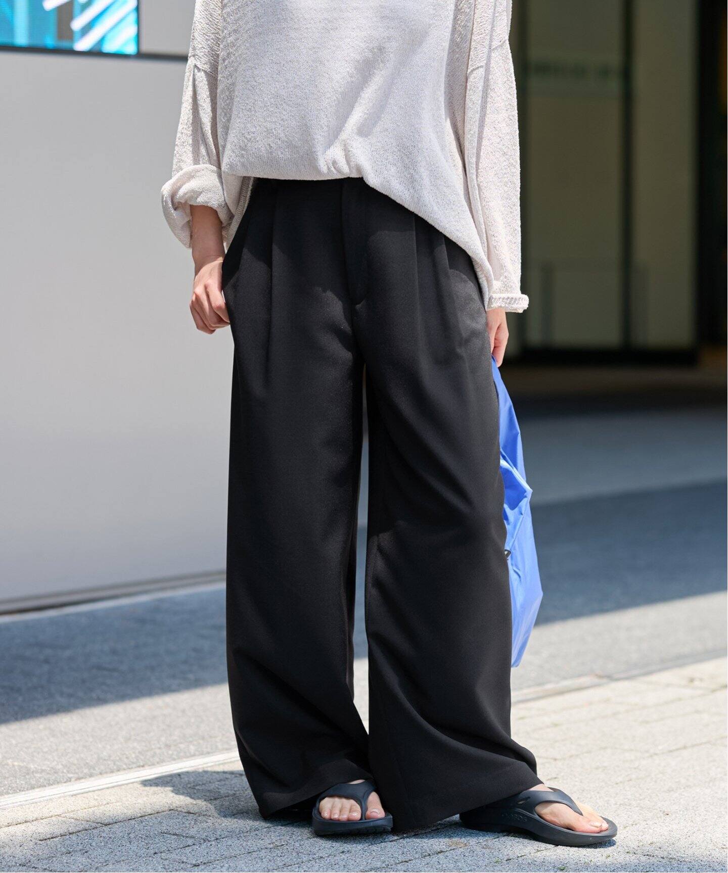 トロタックワイドパンツ（スラックス）｜FRAMeWORK（フレームワーク  