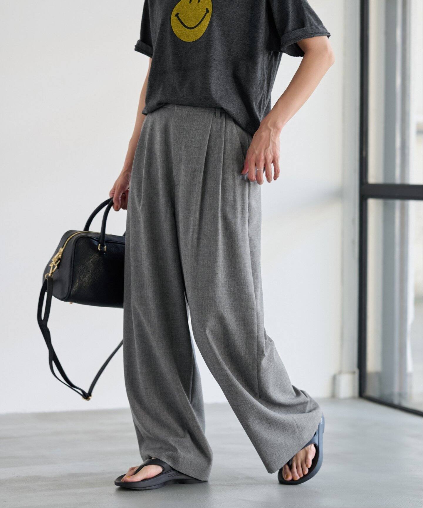 トロタックワイドパンツ（スラックス）｜FRAMeWORK（フレームワーク  