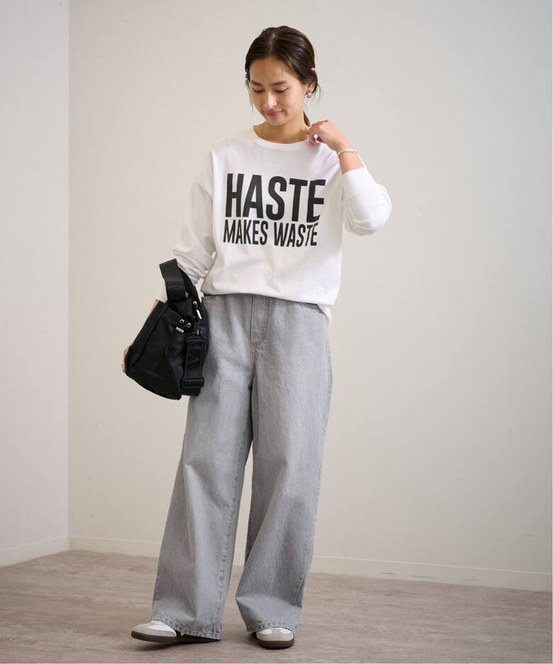 ブリーチデニムイージーパンツ（デニムパンツ・ジーンズ）｜FRAMeWORK  