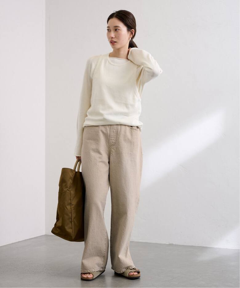 ブリーチデニムイージーパンツ（デニムパンツ・ジーンズ）｜FRAMeWORK  