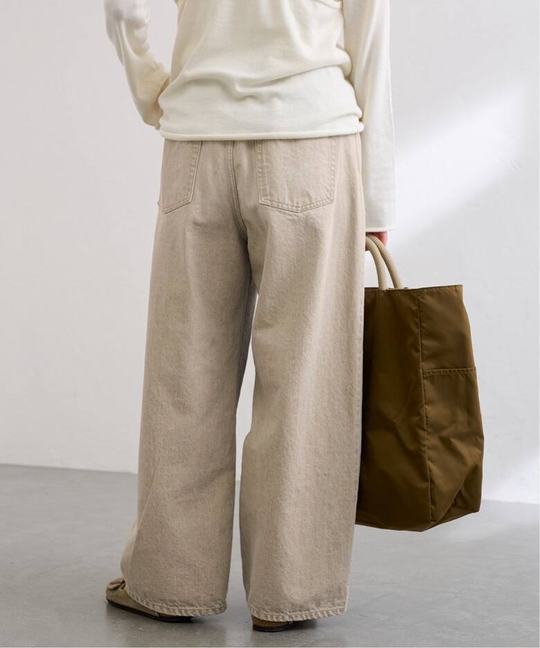 ブリーチデニムイージーパンツ（デニムパンツ・ジーンズ）｜FRAMeWORK  