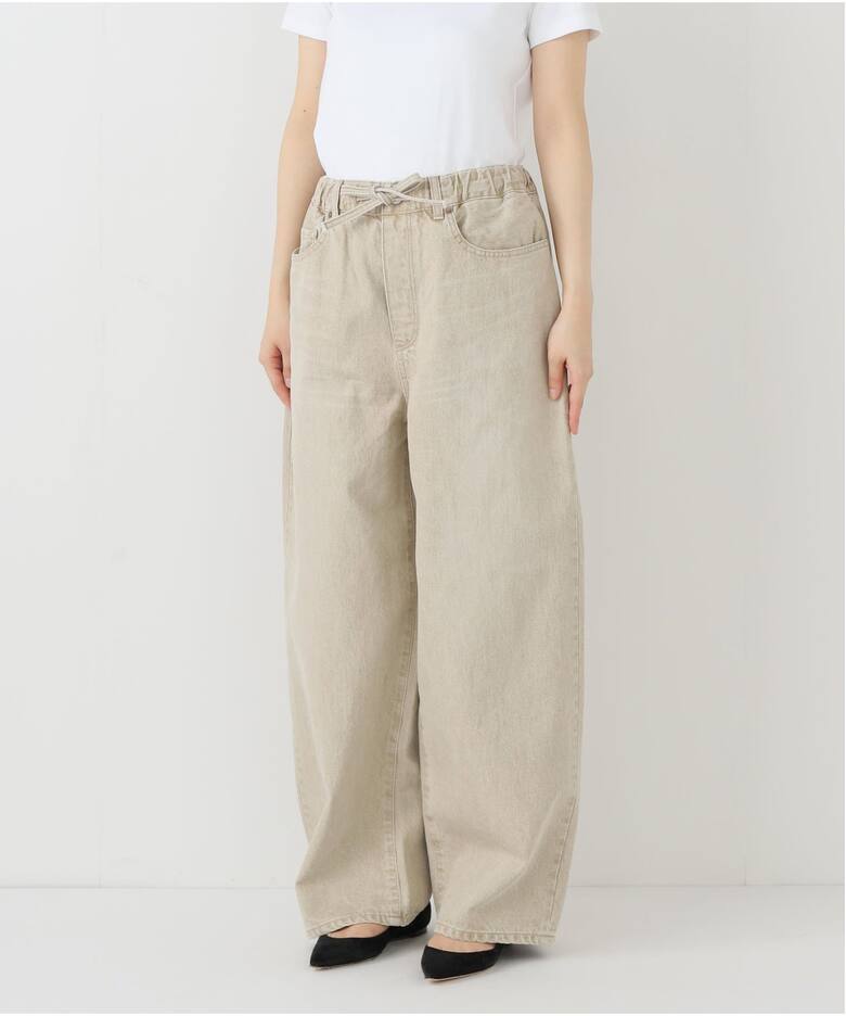 ブリーチデニムイージーパンツ（デニムパンツ・ジーンズ）｜FRAMeWORK  