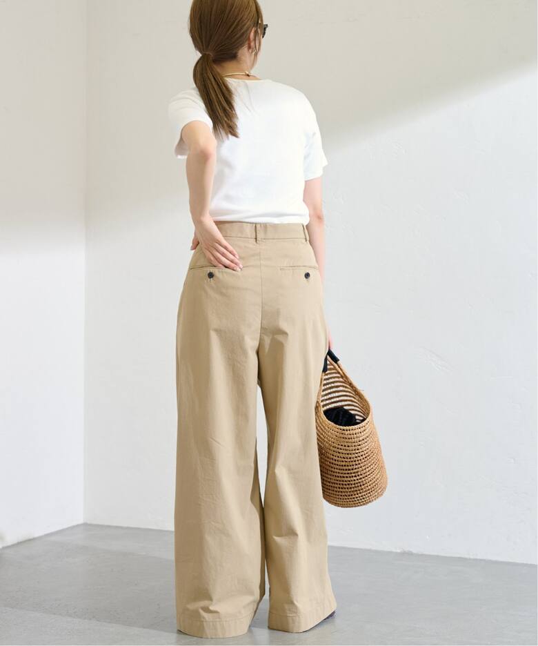 エクストラワイドパンツ（スラックス）｜FRAMeWORK（フレームワーク  