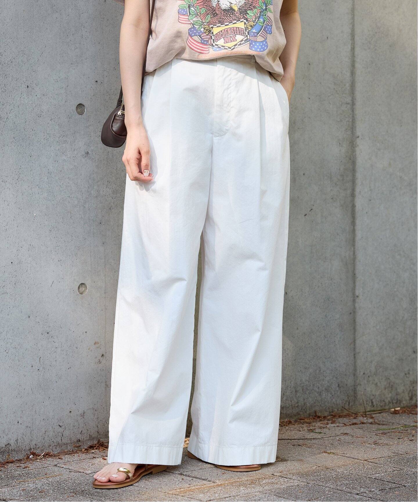 エクストラワイドパンツ（スラックス）｜FRAMeWORK（フレームワーク  