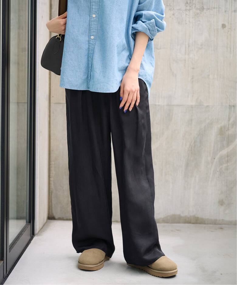 シルキーキュプラクロスパンツ（その他パンツ）｜FRAMeWORK（フレーム  