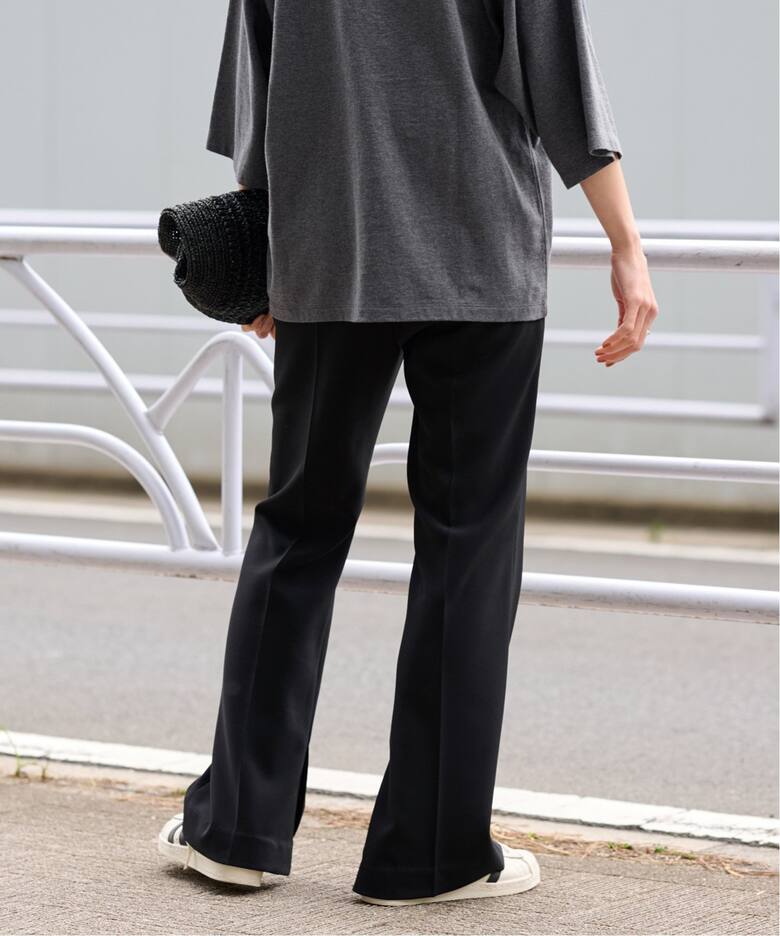 ≪追加≫ダブルクロススリットパンツ3（スラックス）｜FRAMeWORK  