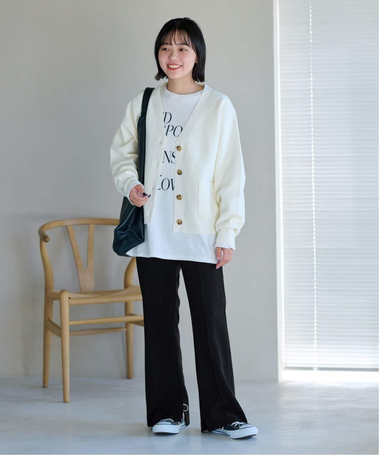 ま*た様 FRAMeWORK ≪追加≫ダブルクロススリットパンツ5 ネイビー　3 ≪追加≫ダブルクロススリットパンツ3（スラックス）｜FRAMeWORK