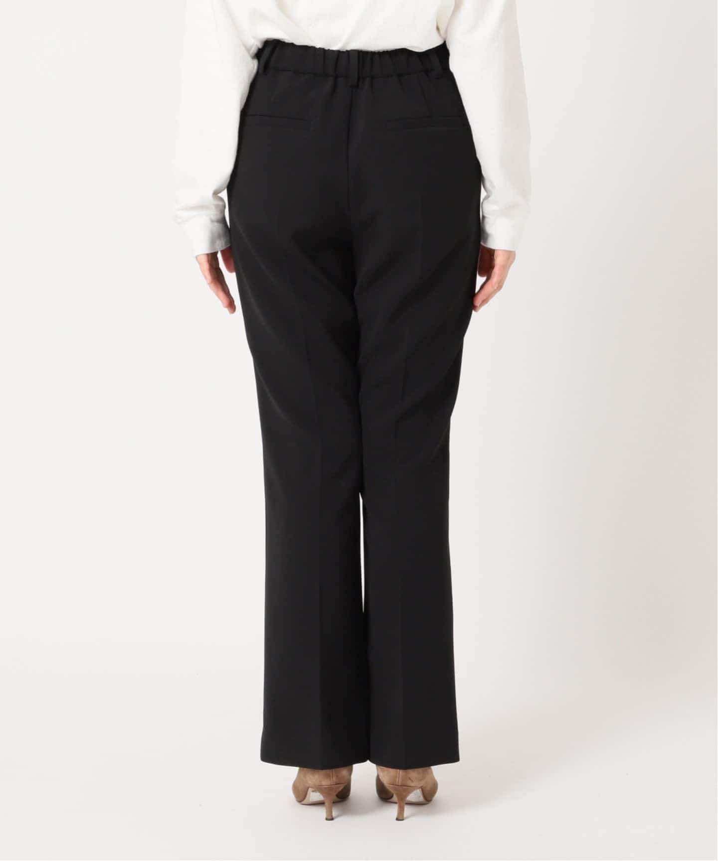 新品未使用　FRAMeWORK ダブルクロススリットパンツ　ブラック　40 ≪追加≫ダブルクロススリットパンツ3（スラックス）｜FRAMeWORK