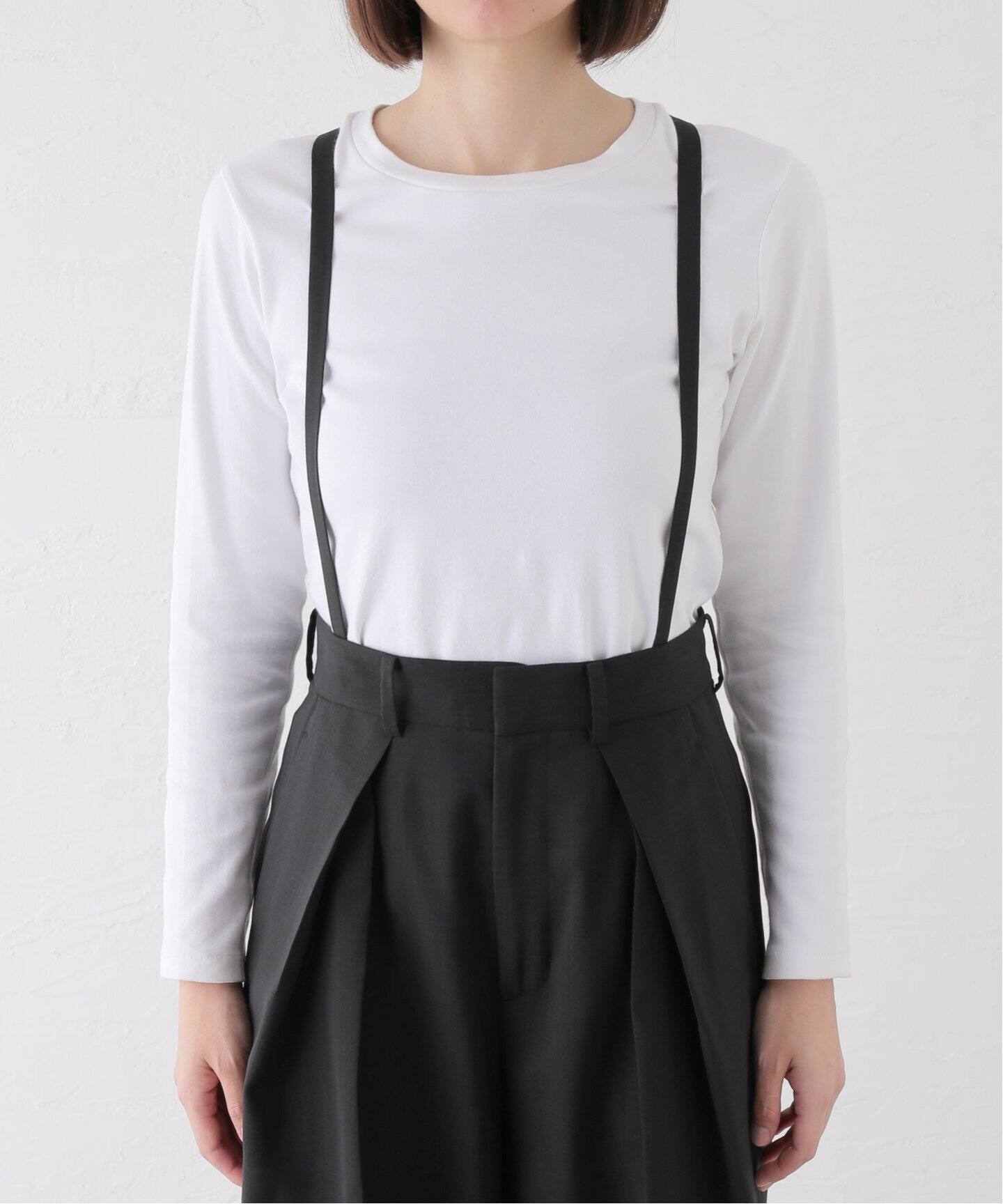 ライトTWタックサスペンダーパンツ（スラックス）｜FRAMeWORK  