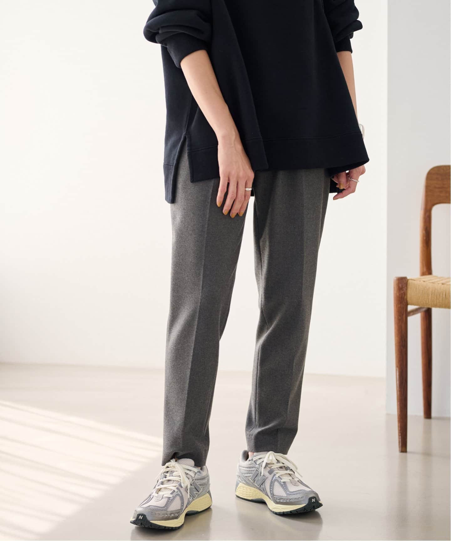 ≪WEB限定追加≫T/R両面起毛パンツ3（スラックス）｜FRAMeWORK