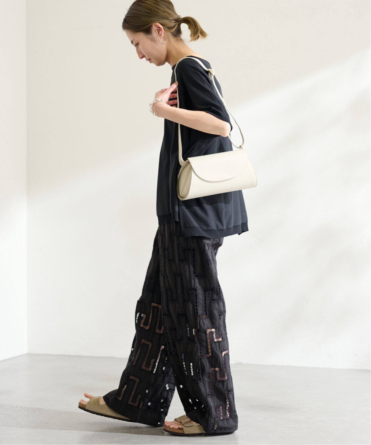 カットワークレースパンツ（その他パンツ）｜FRAMeWORK（フレーム  