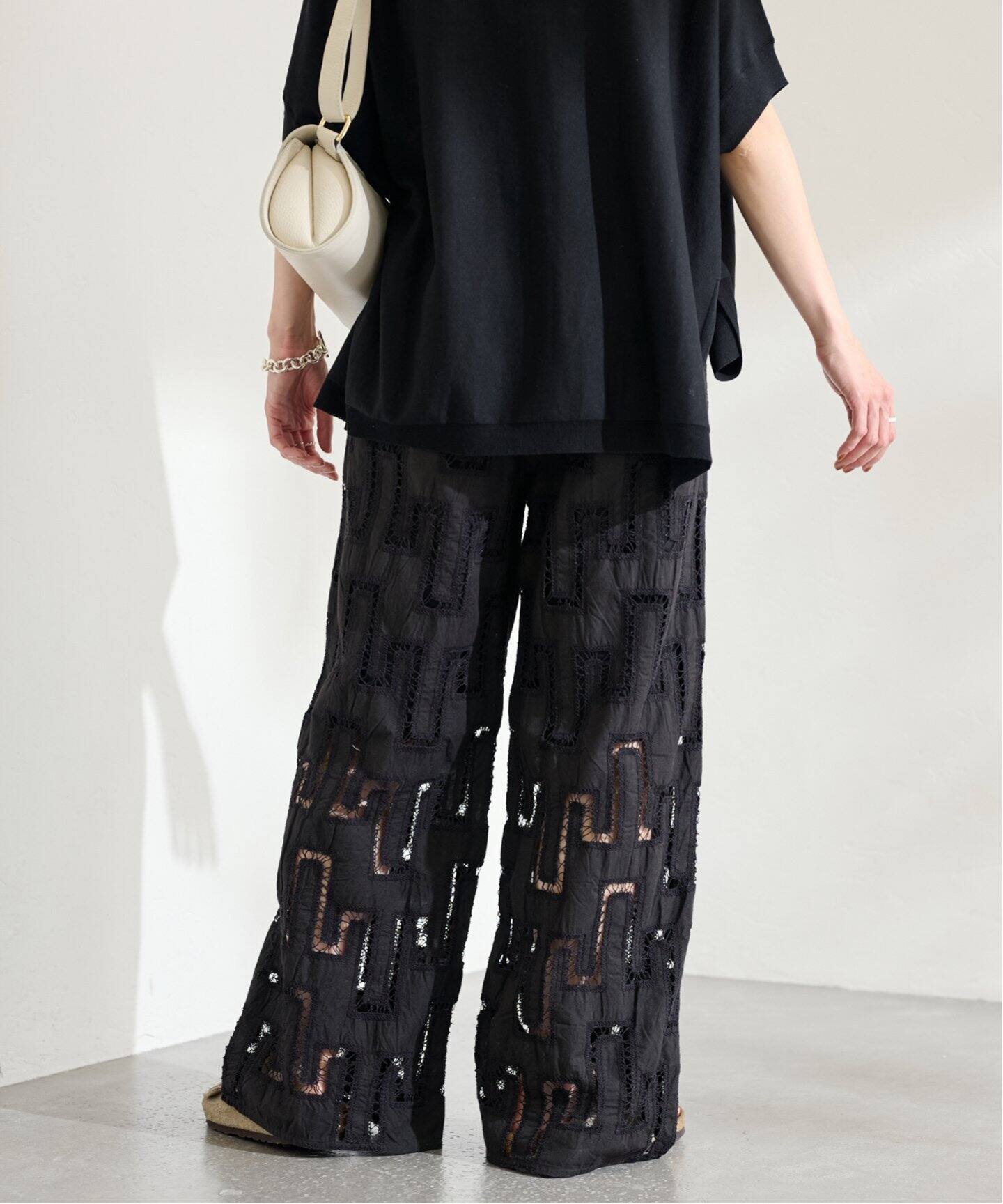 カットワークレースパンツ（その他パンツ）｜FRAMeWORK（フレーム  