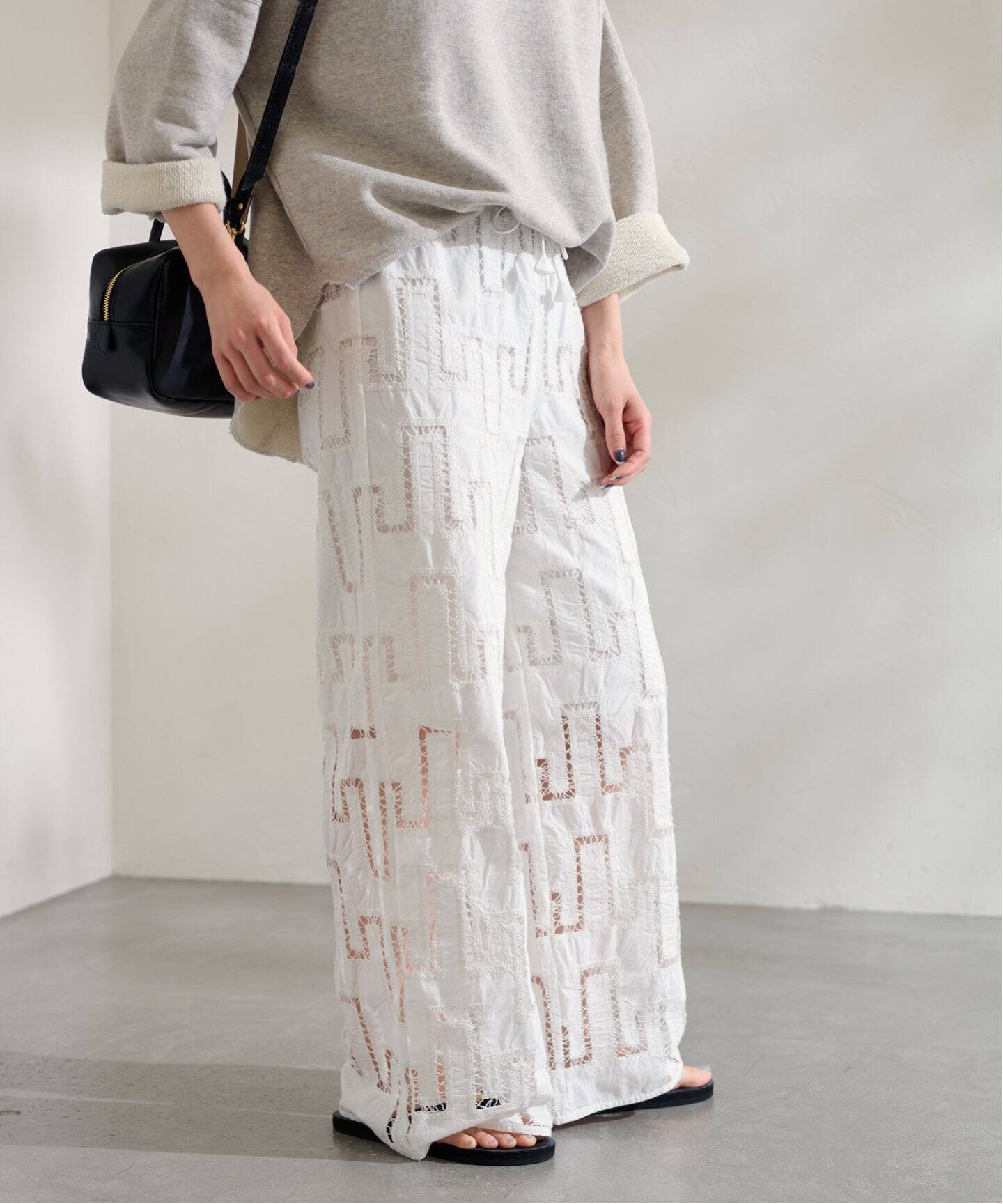 カットワークレースパンツ（その他パンツ）｜FRAMeWORK（フレーム  