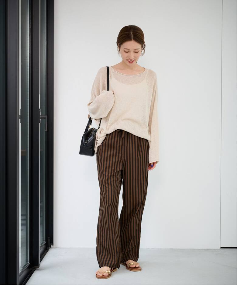 loomer/ルーマー 別注ボタニカルダイ ストライプパンツ（その他パンツ  