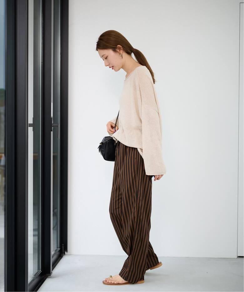 loomer/ルーマー 別注ボタニカルダイ ストライプパンツ（その他パンツ  