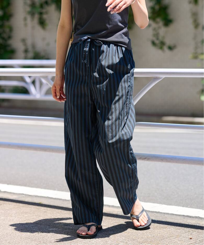 loomer/ルーマー 別注ボタニカルダイ ストライプパンツ（その他パンツ  