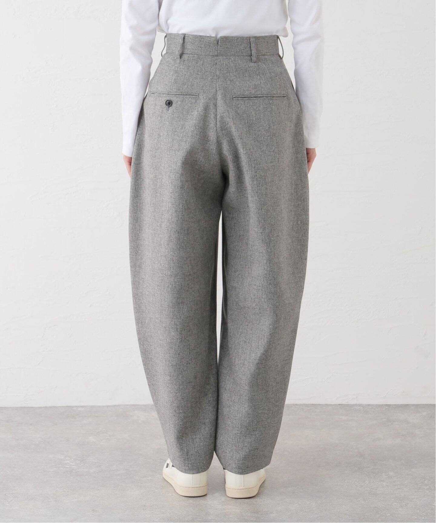 新品タグ付き LOEFF LF MLNG BONTANG TRS ダークグレー