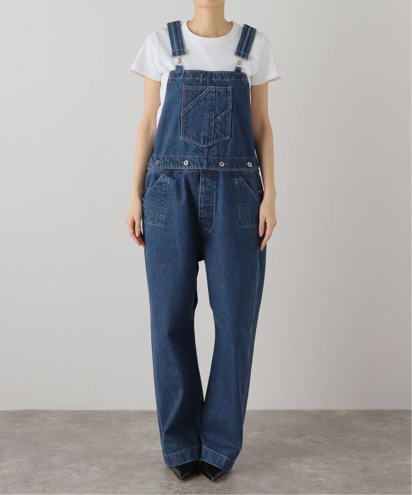 楽天市場】NICENESS / ナイスネス24SS D.ELMER NN OVERALLS DISTRESSED 