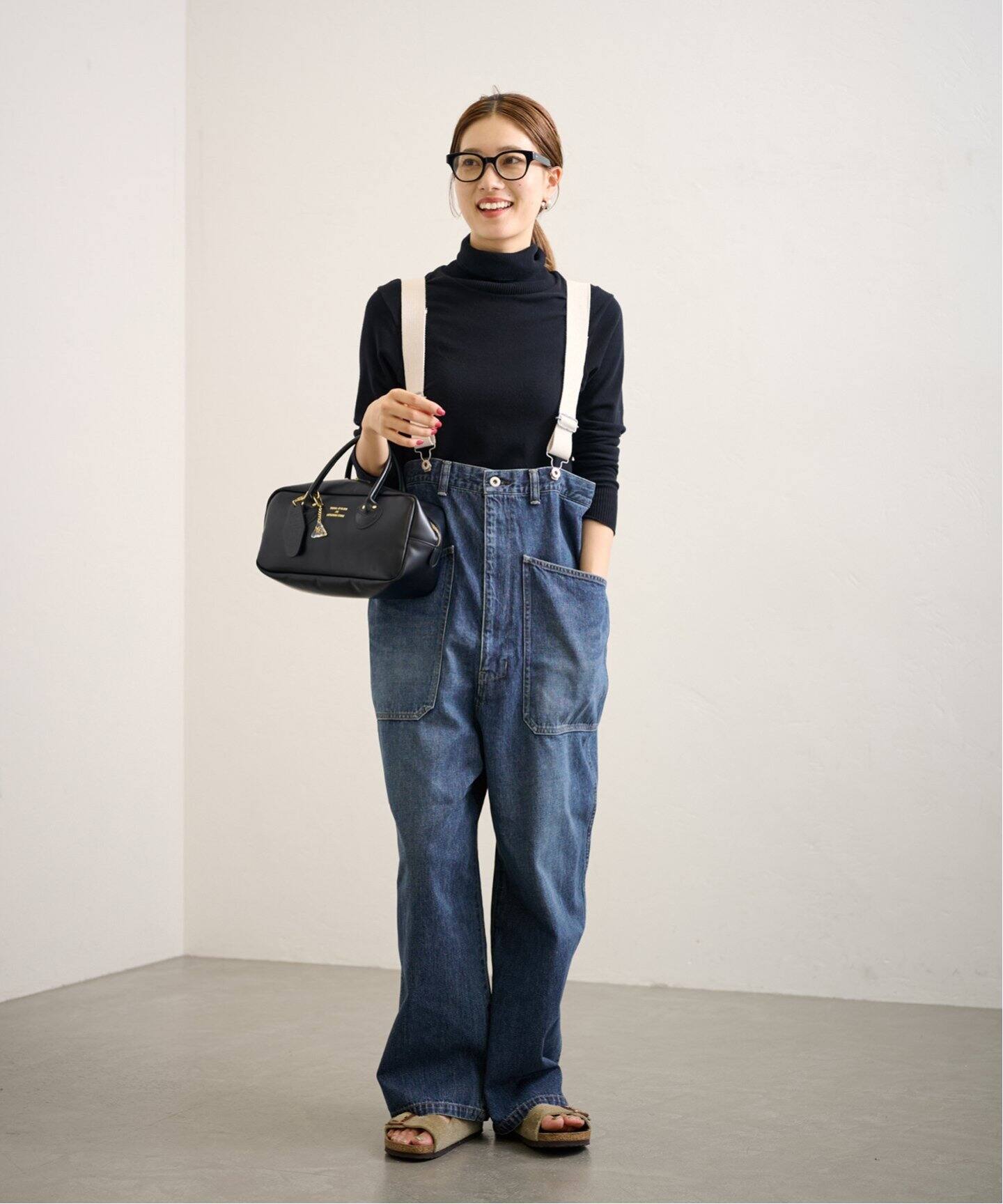 ジョンブル デニムオーバーサスペンダーパンツ FRAMeWORK フレームワーク FRAMeWORK ≪予約≫JOHNBULL/ジョンブルデニム