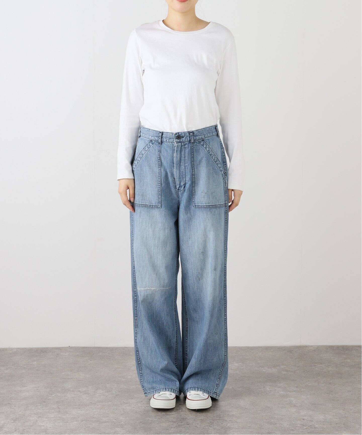 JOHNBULL/ジョンブル 10oz INDIGO UTILITY パンツ（デニムパンツ 