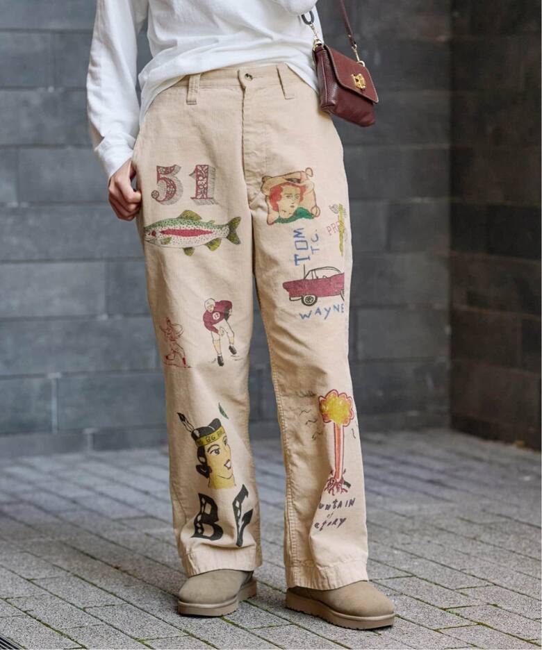 ≪追加≫WESTOVERALLS×Are You Different MEMORIAL TROUSERS2 