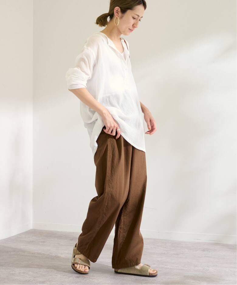 ≪追加≫loomer/ルーマー 別注cotton silk botanical dye パンツ 