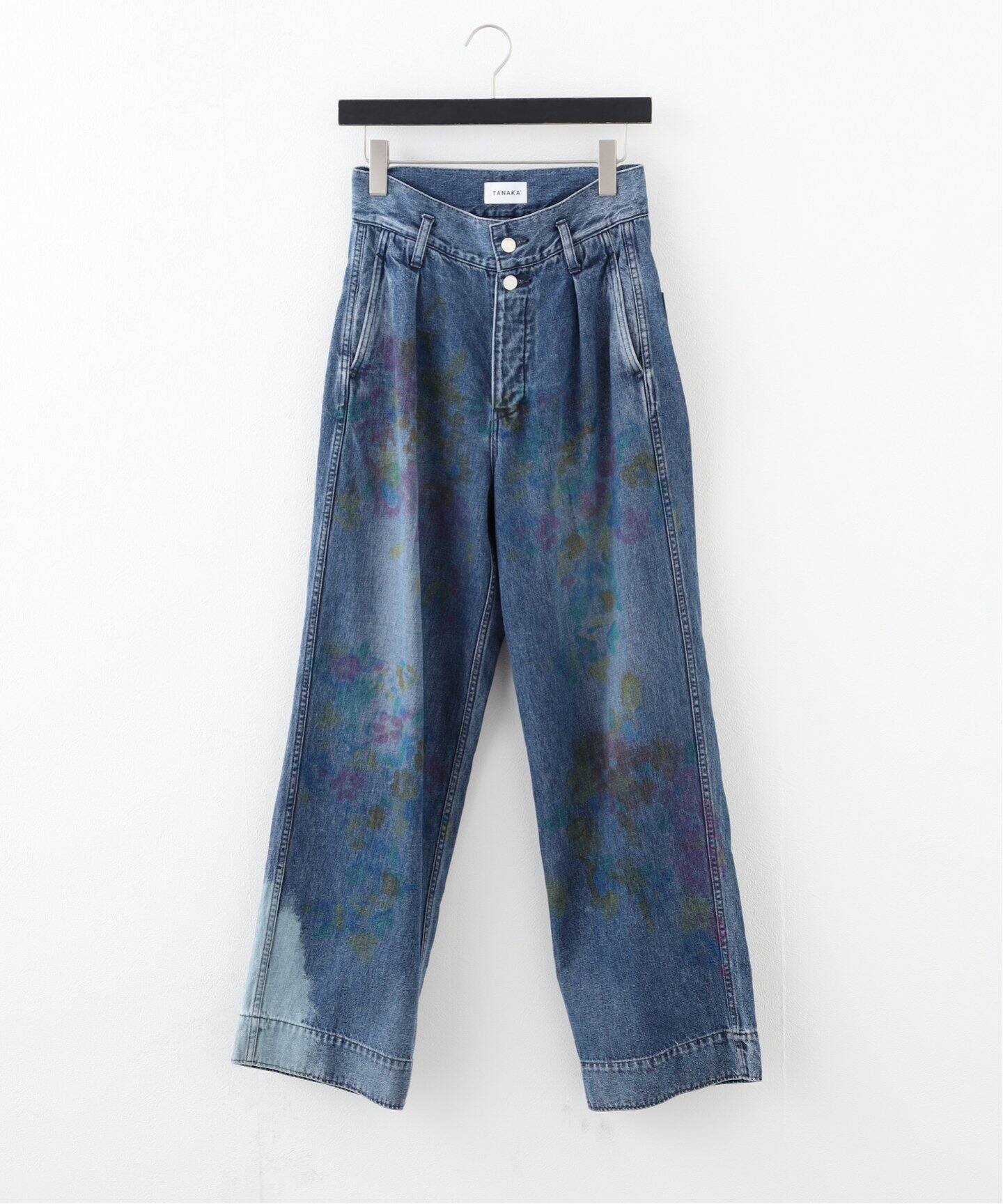 TANAKA/タナカ】THE WIDE JEAN TROUSERS：デニムパンツ（デニムパンツ  
