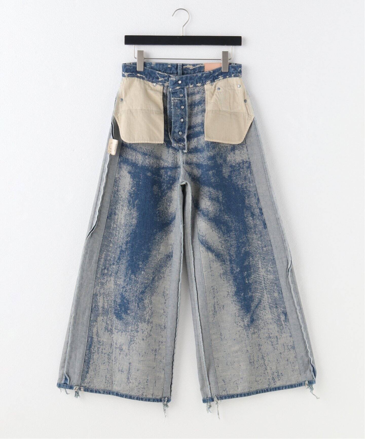 TAAKK/ターク】WIDE DENIM PANTS：デニムパンツ（デニムパンツ 