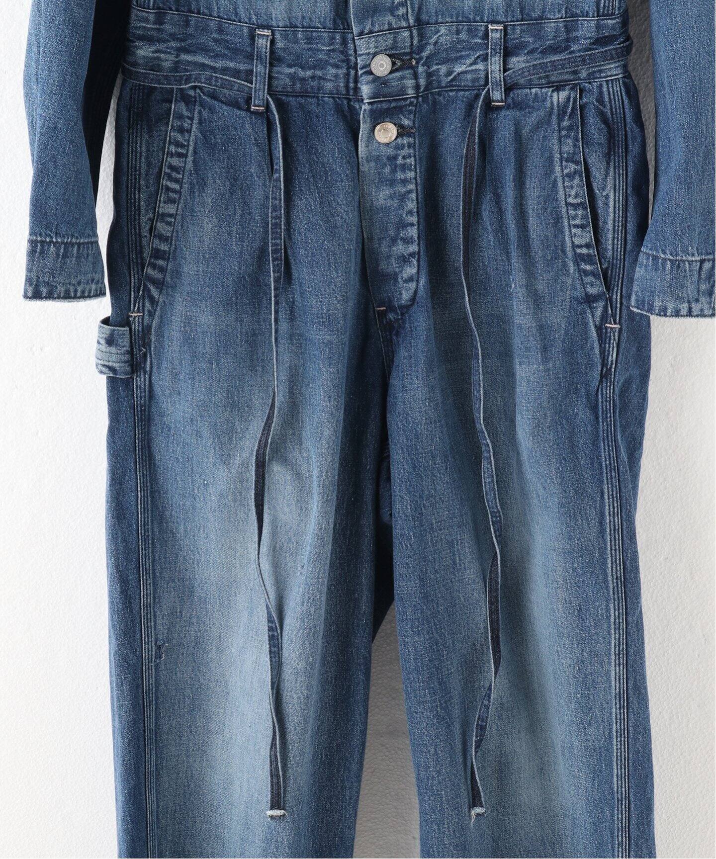 美品】kolor 真っ白い ツナギ 22WCM-001109 ジャンプスーツ 22AW