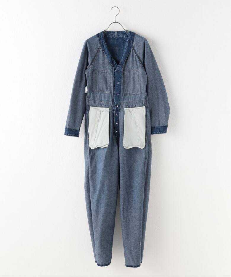 THENIME+TANAKA+New Manual】JUMPSUIT：ジャンプスーツ（つなぎ 