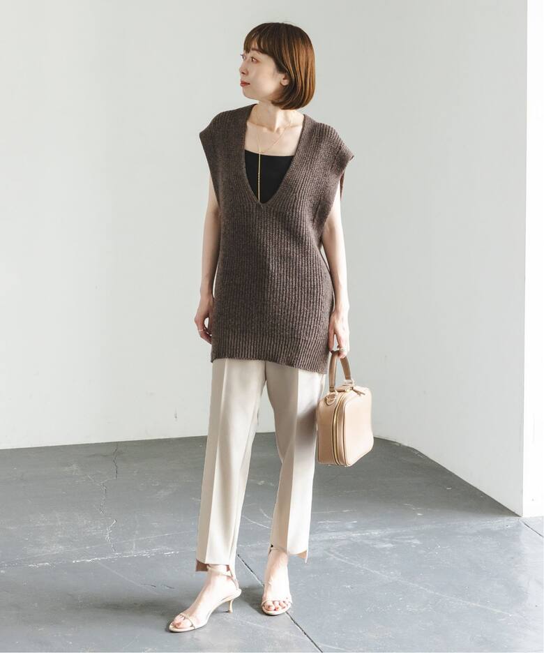 マルチストレッチステップヘムパンツ（スラックス）｜NOBLE（ノーブル  