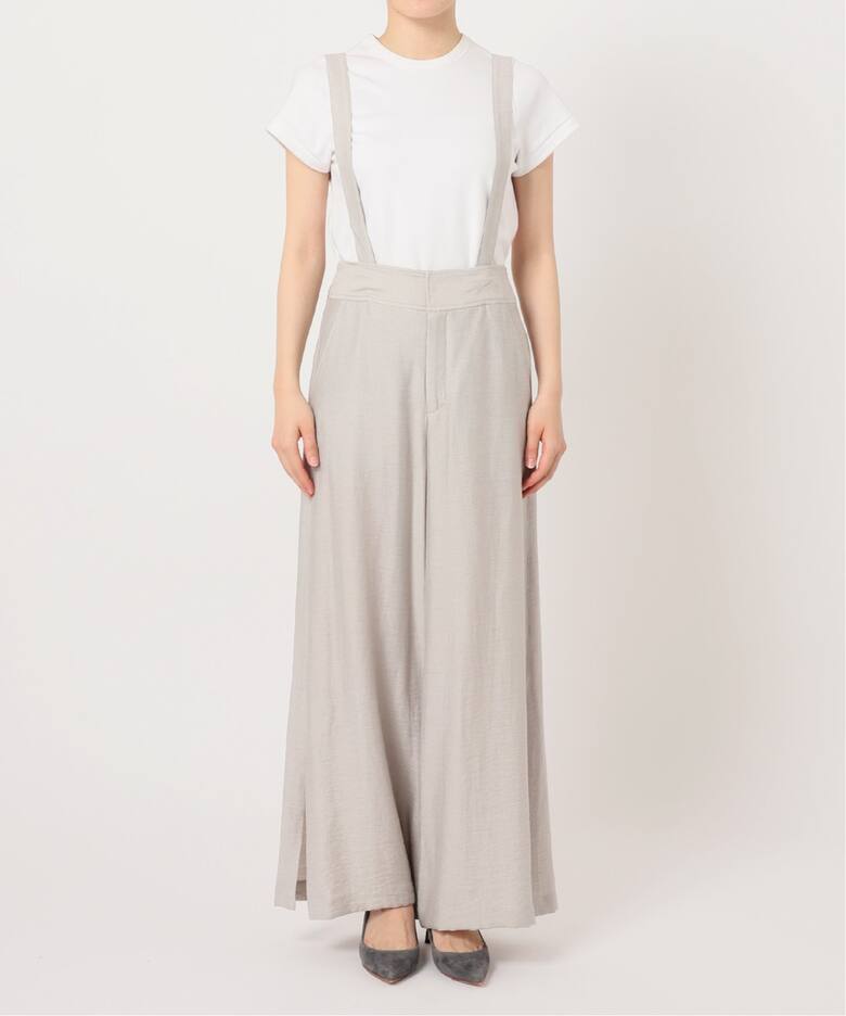 追加》ファジーリネンサスペンダー2wayパンツ 2（スラックス）｜NOBLE  