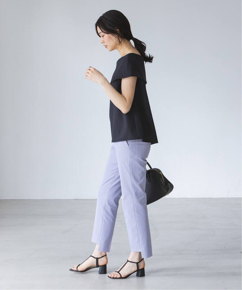 定価6.1万 MARYAM NASSIR ZADEH シルクコットン パンツ 6（MARYAM  