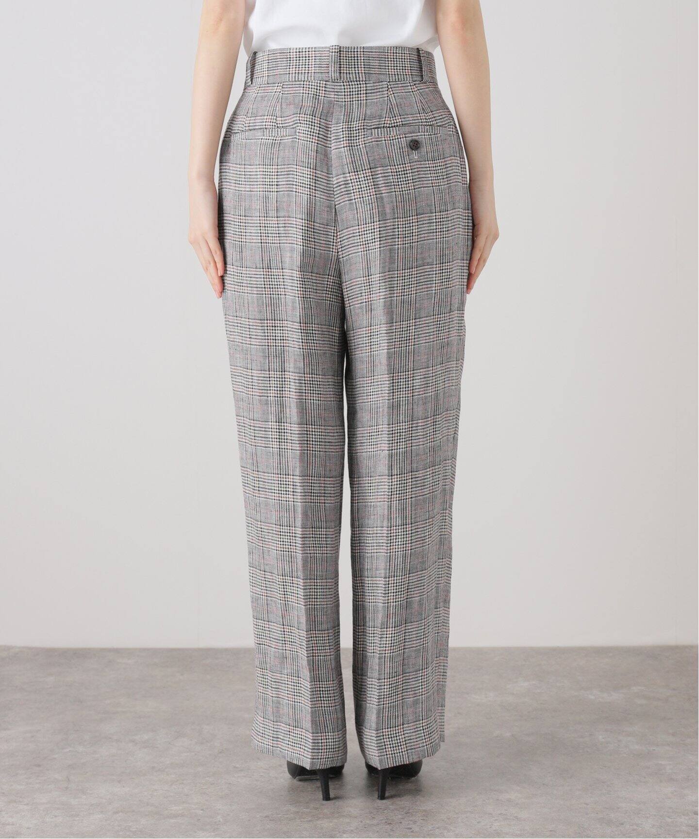 New Adjustable Fit】強撚グレンチェック