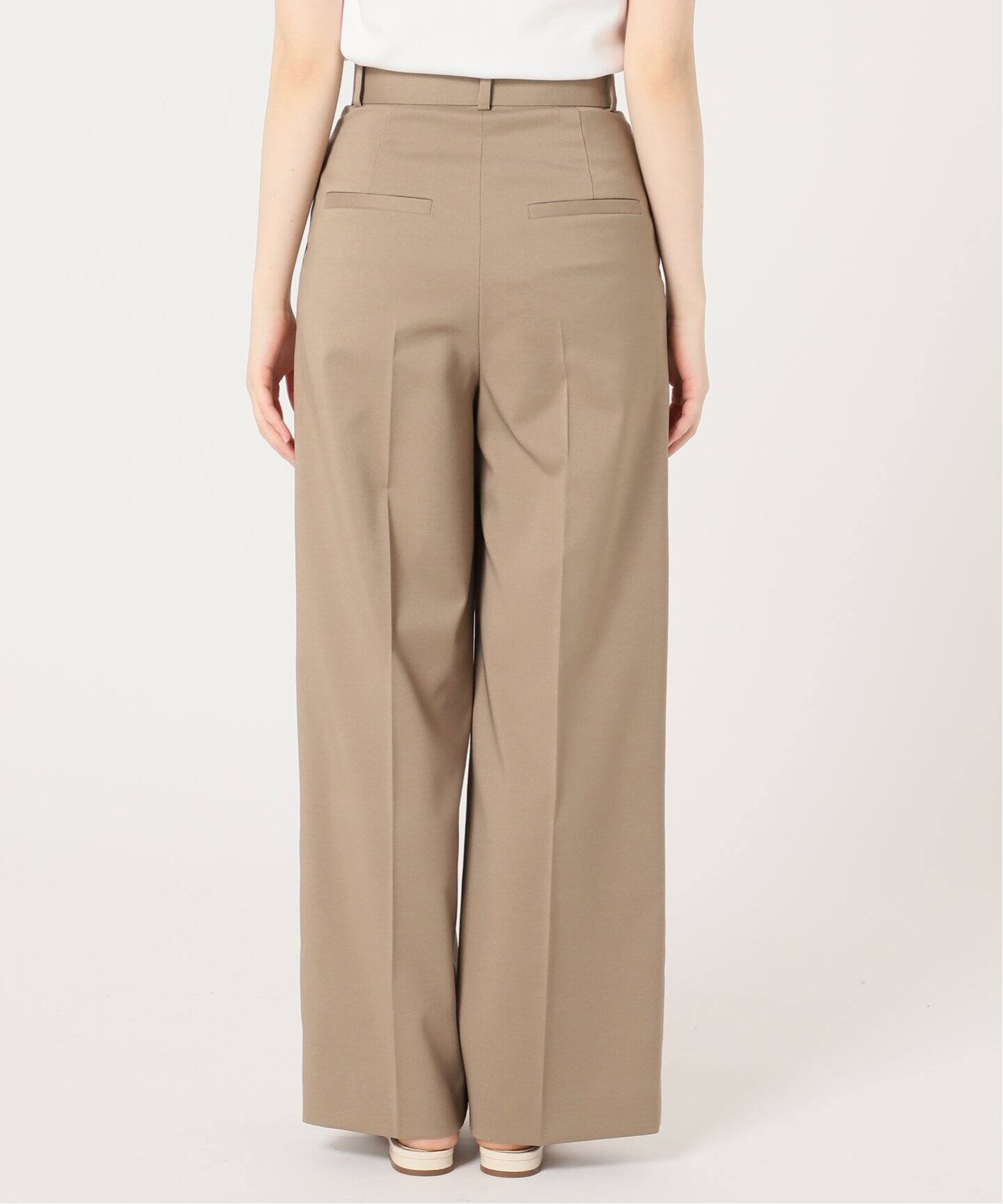 追加》エステルツイルストレッチスラックスパンツ2（スラックス