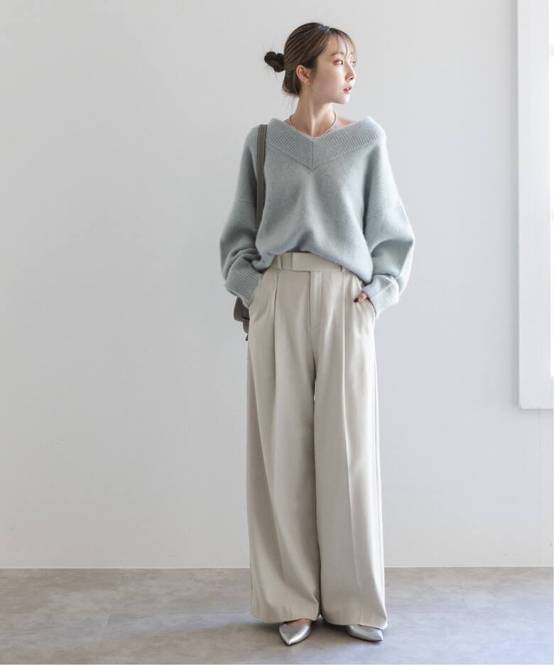 追加》TRツイル裏起毛スラックスパンツ（スラックス）｜NOBLE  