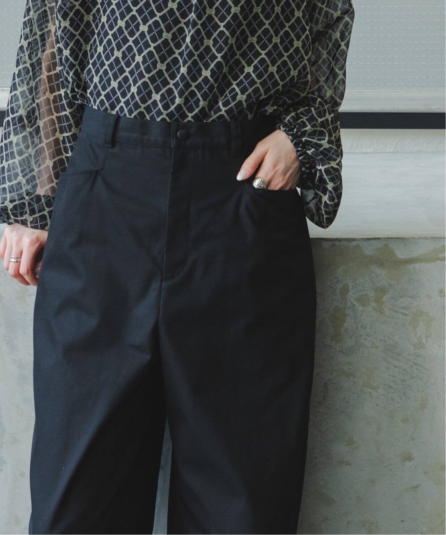 追加》カーブシルエットパンツ（チノパンツ）｜NOBLE（ノーブル）の