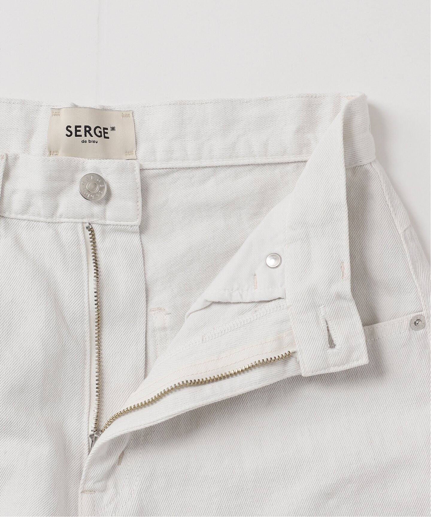 SERGE de bleu/サージ TOM(ホワイト)（デニムパンツ・ジーンズ 