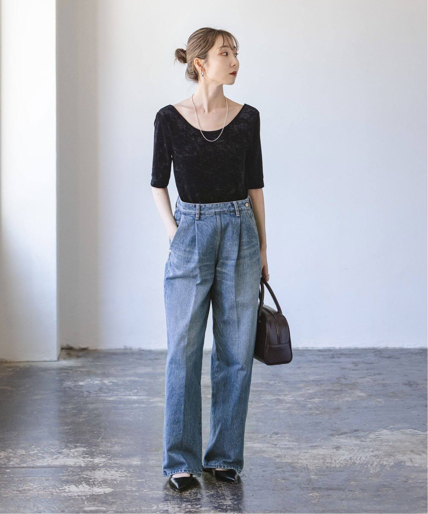 SERGE de bleu/サージ SIDE ZIP（デニムパンツ・ジーンズ）｜NOBLE 