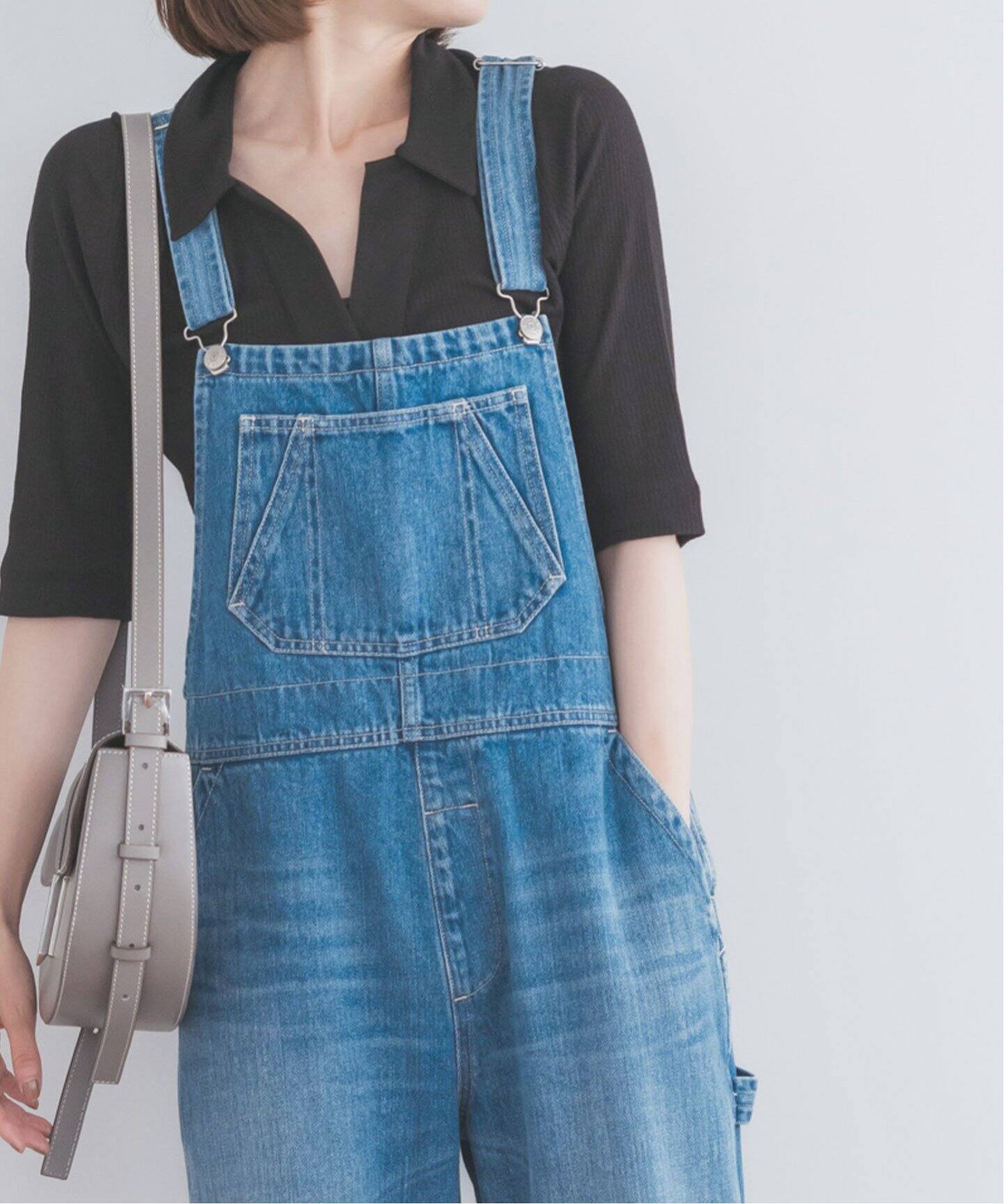 NOBLE別注》SERGE de bleu/サージ オーバーオール（デニムパンツ 