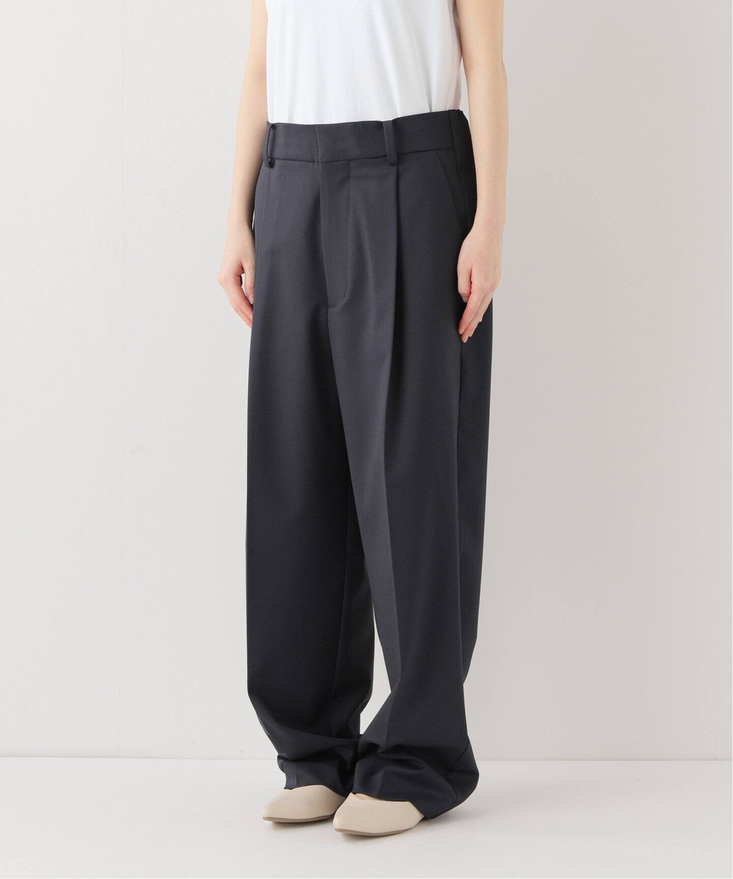 Paulo Oliveiraテーパードパンツ（スラックス）｜CALMER（カルメール  