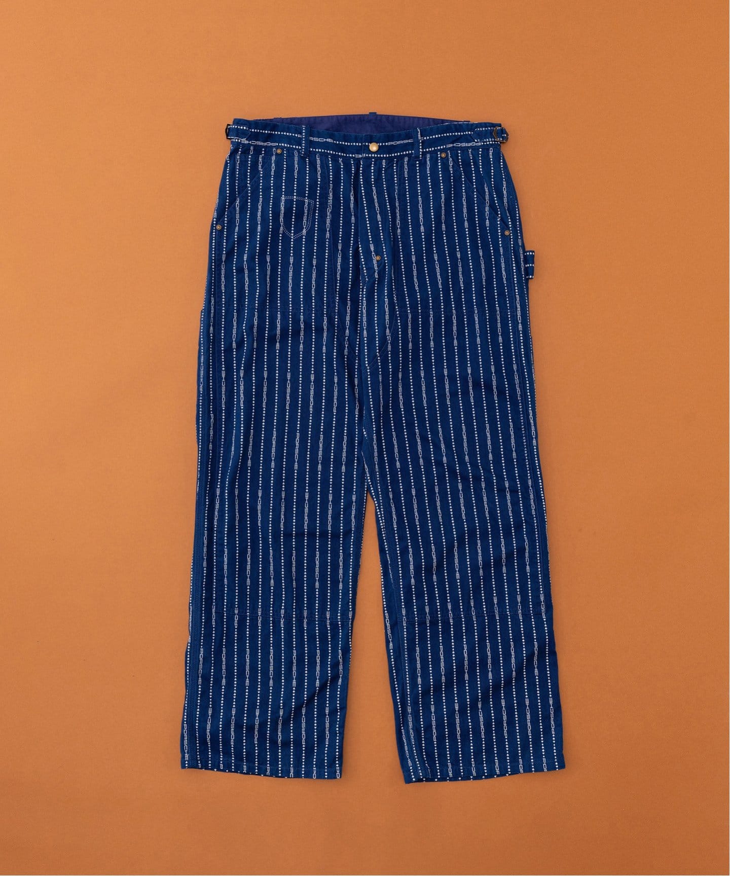 パンツ EDIFICE PORSCHE POGGY AIZOME WORK PANTS PORSCHE × POGGY AIZOME WORK PANTS（その他パンツ）｜EDIFICE