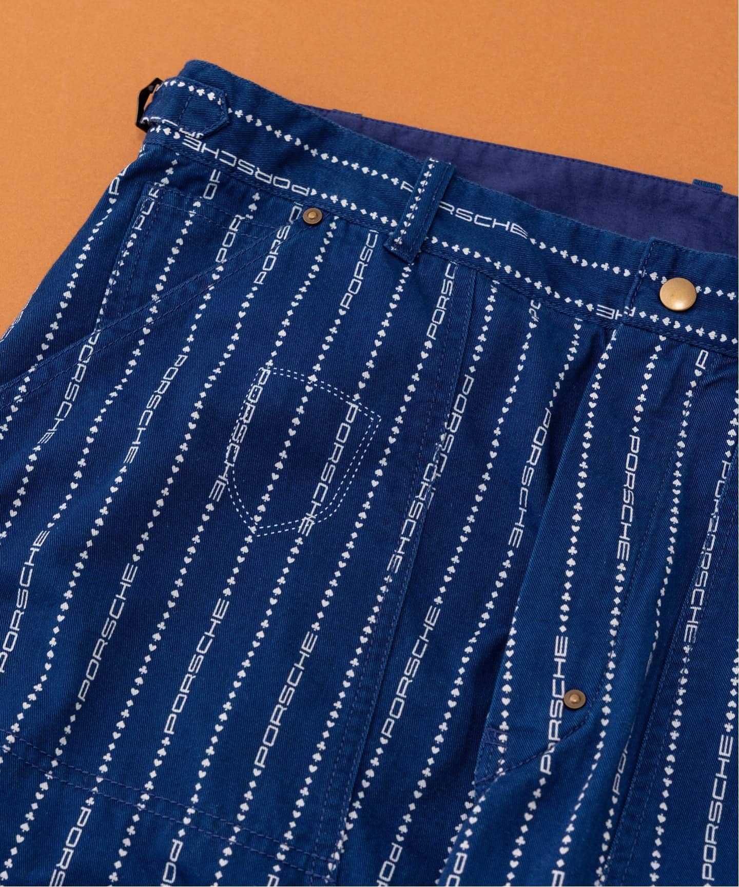 パンツ EDIFICE PORSCHE POGGY AIZOME WORK PANTS PORSCHE × POGGY AIZOME WORK PANTS（その他パンツ）｜EDIFICE